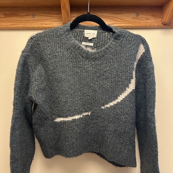 Paloma Wool Cozy Gray Blue Sweater - Picture 3 of 7